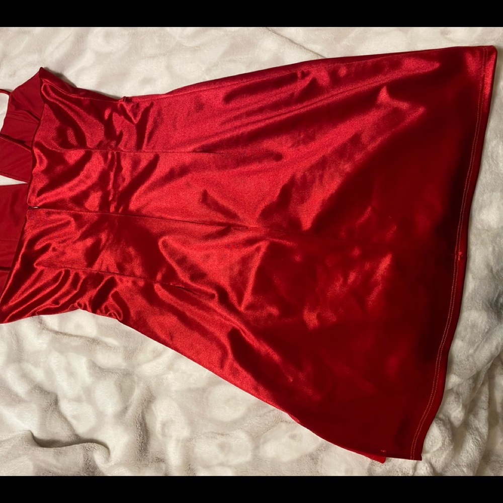 Red dress